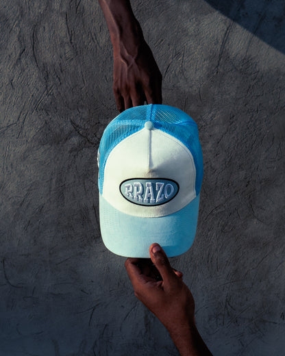 Light Blue Trucker Hat