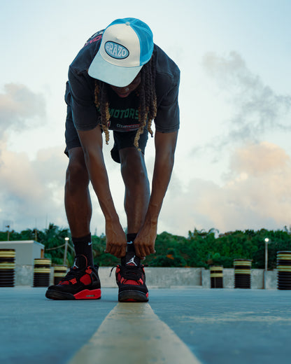 Light Blue Trucker Hat
